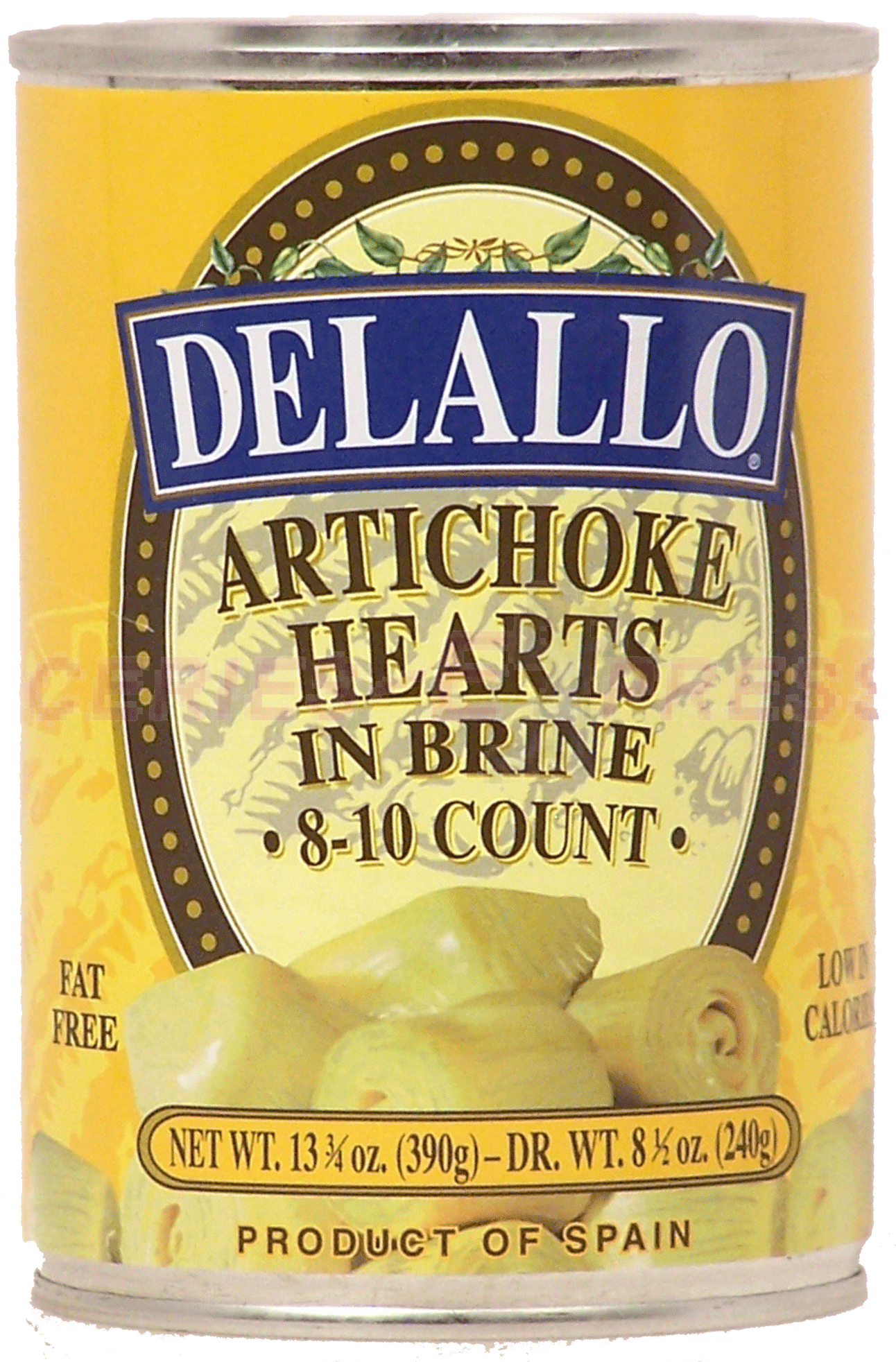 Delallo&nbsp;&nbsp;artichoke hearts in brine, 8-10 count Full-Size Picture